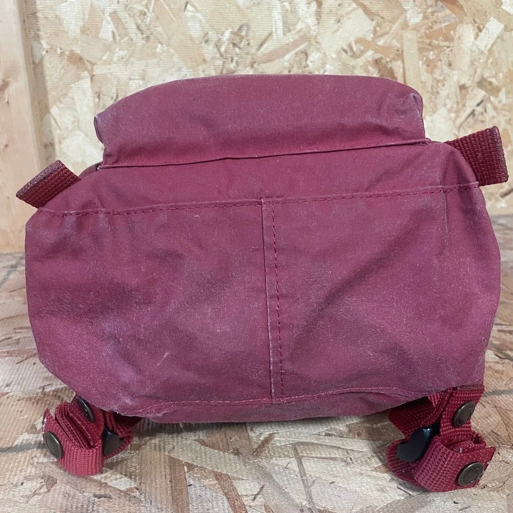 Fjallraven Kanken Mini Acorn 7L Backpack Maroon School Travel Daypack Unisex
